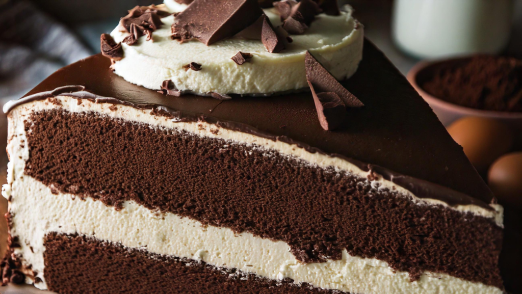 Hershey’s Chocolate Cake with Cream Cheese Filling